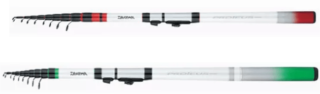 Удилище с кольцами Daiwa Proteus Al Mini-River and Lake Trout 3.60м до15гр 8-част 11353-360RU