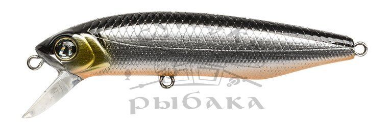 Воблер PONTOON21 Dexter Minnow 71SP-SR 71мм 7.05гр  0,6-1,2м 712 Alumina Higenaga