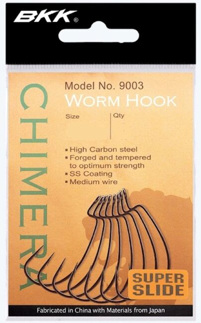 Крючок офсетный BKK Chimera 9003 #1 чёрный 8шт/уп Крючок офсетный BKK Chimera 9003 #1 чёрный 8шт/уп