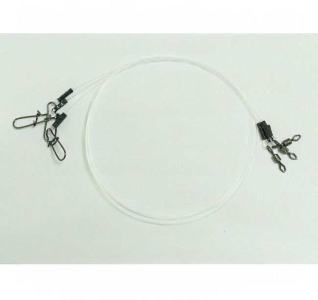 Поводок Zuban Флюорокарбон 20см. 9кг (5 шт. в упаковке)