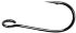 Крючок DECOY Tracin' Single 31 OP большое открытое ухо №8 черный 10шт/уп