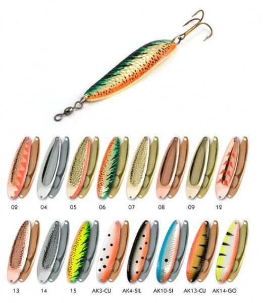 Блесна колеблющаяся AKARA KOLA 70 70мм 12гр #12 Блесна колеблющаяся AKARA KOLA 70 70мм 12гр #12