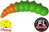 Силиконовая приманка FRESH LURES Junior 1.2”/30мм Сыр #232 14шт/уп