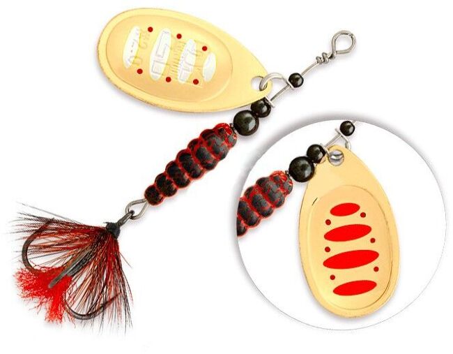 Блесена вращающаяся PONTOON21 TB Synchrony #0 3.9гр STT01-054