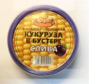Насадка рыболовная РЫЖИЙ КОТ Кукуруза в бустере Слива 30мл Насадка рыболовная РЫЖИЙ КОТ Кукуруза в бустере Слива 30мл