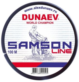 Леска монофил DUNAEV Samson 100м 0.08мм 0.50кг Леска монофил DUNAEV Samson 100м 0.08мм 0.50кг