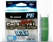 Плетёный шнур YGK G-Soul EGI Metal WX4 150м #0.6/0.128мм 12lb/5.4кг Плетёный шнур YGK G-Soul EGI Metal WX4 150м #0.6/0.128мм 12lb/5.4кг