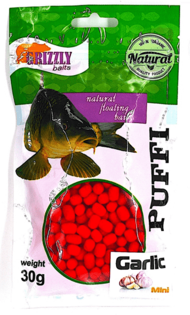Воздушное тесто плавающее GRIZZLY BAITS Garlic mini 30гр/уп