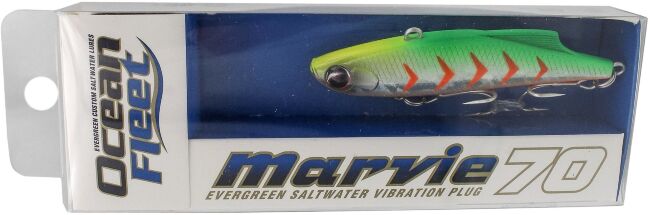 Воблер EVER GREEN Ocean Fleet Marvie 70S 70мм 15гр тонущий #RU09 Воблер EVER GREEN Ocean Fleet Marvie 70S 70мм 15гр тонущий #RU09
