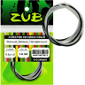 Кембрик силиконовый ZUB 0,5-1,0мм (3х30см) черный,белый, прозрачный