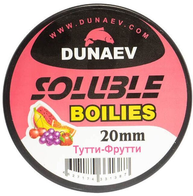 Бойлы DUNAEV Пылящие 20мм Тутти-Фрутти