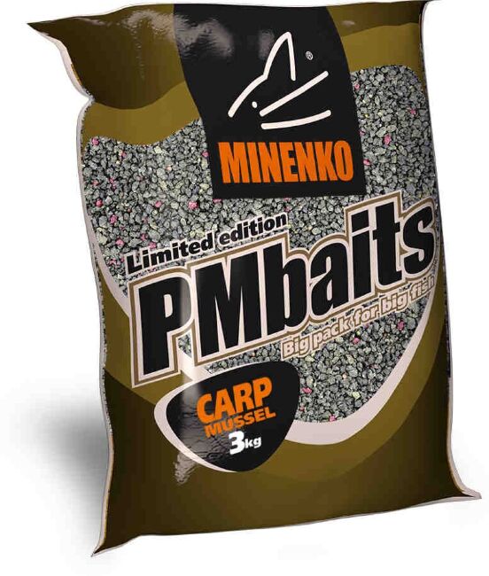 Прикормка MINENKO PM Baits Carp Mussel (мидии) 3кг Прикормка MINENKO PM Baits Carp Mussel (мидии) 3кг