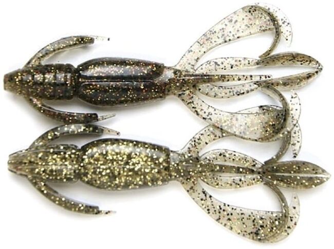 Силиконовая приманка KEITECH Crazy Flapper 3.6" #461 Gold Flash Craw 9.0см 6.75гр 7шт/уп Силиконовая приманка KEITECH Crazy Flapper 3.6" #461 Gold Flash Craw 9.0см 6.75гр 7шт/уп