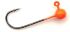 Джиг-головка TROUTTHEME крючок Gamakatsu №4  0.30гр #оранж 1шт.