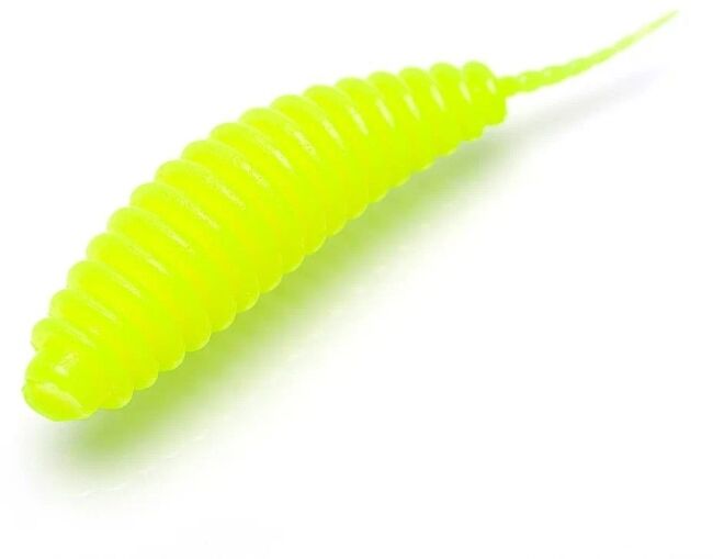 TFT Приманка силиконовая 50 мм. SKINNY Цвет: S-15 Шартрез, Аромат: Сыр, 10шт.