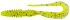 Твистер KEITECH Mad Wag Mini 3.5" PAL#01 Chartreuse Red Flake 8.4см 1.8гр 10шт/уп