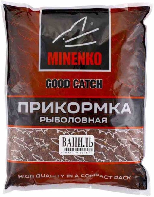 Прикормка MINENKO Good Catch Ваниль 0.7кг Прикормка MINENKO Good Catch Ваниль 0.7кг