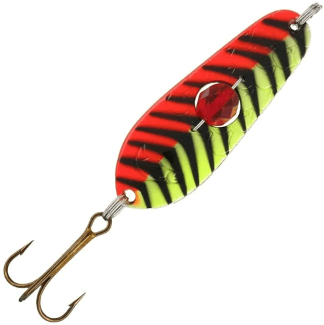 Блесна колеблющаяся KUUSAMO Rasanen 50/11 (бусинка) O/Fye/BL-S