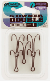 Крючок двойной OWNER 5632BC-01 SD-36BC черный кован 5шт/уп Крючок двойной OWNER 5632BC-01 SD-36BC черный кован 5шт/уп
