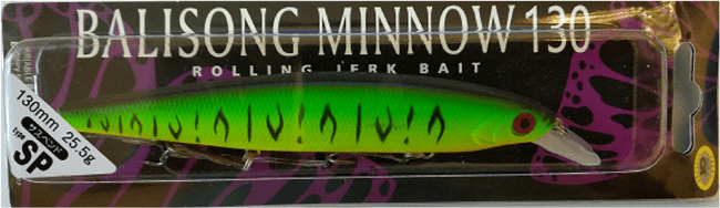 Воблер Grows Culture Balisong Minnow 130SP 25.5 гр #02