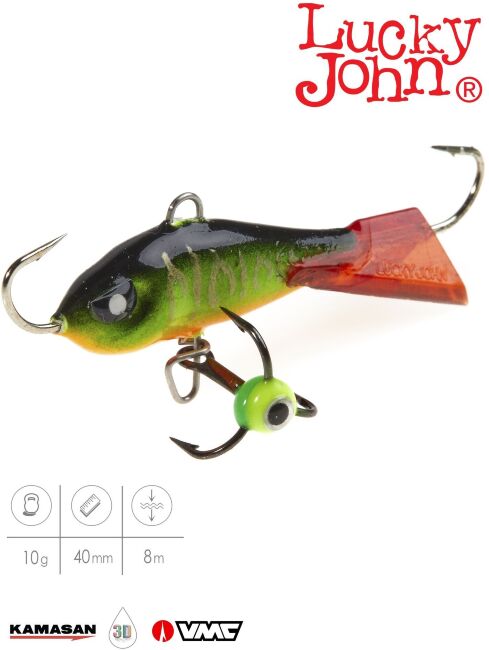 Балансир Lucky John BALTIC 4 с тр. 40мм/301RT блистер Балансир Lucky John BALTIC 4 с тр. 40мм/301RT блистер