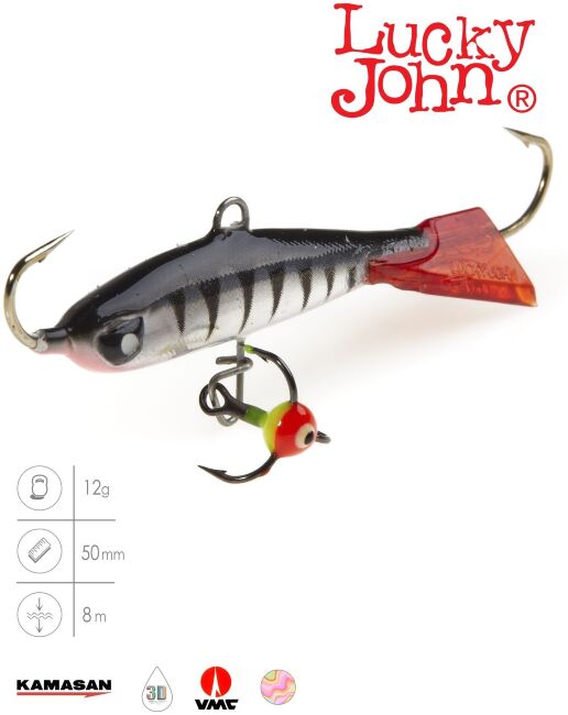 Балансир Lucky John NORDIC 4 с тр. 40мм/12HRT блистер Балансир Lucky John NORDIC 4 с тр. 40мм/12HRT блистер