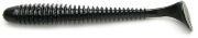 Виброхвост KEITECH Swing Impact 4.5" #001 Black 11.4см 8.9гр 6шт/уп