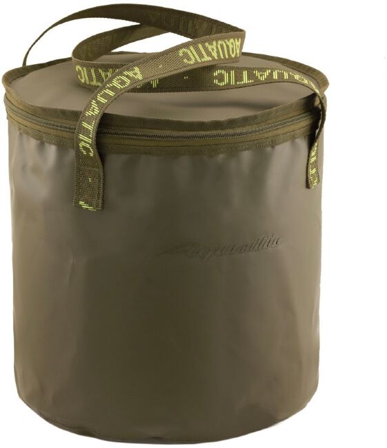 Ведро для замешивания корма с крышкой AQUATIC 330мм, 30х34см, хаки В-04Х