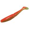 Виброхвост GROWS CULTURE Samurai One`Up Shad 3.0" 7.5см 3.5гр #40 Orange Silver Flash 6шт/уп