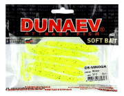 Приманка DS-MINOGA 90мм 5шт/уп, цвет (310) желтый, блестки черные