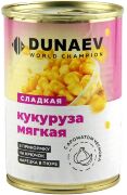 Кукуруза Мягкая DUNAEV металлобанка 400мл, чеснок Кукуруза Мягкая DUNAEV металлобанка 400мл, чеснок