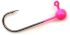 Джиг-головка TROUTTHEME крючок Gamakatsu №4  0.30гр #розовый 1шт.