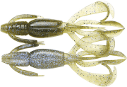 Силиконовая приманка KEITECH Crazy Flapper 2.8" #464 Electric Green Craw 7.0см 8шт/уп