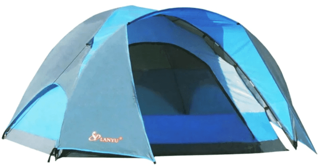 Палатка кемпинговая LANYU 1705 3-х местная 220+110*220*155см Палатка кемпинговая LANYU 1705 3-х местная 220+110*220*155см