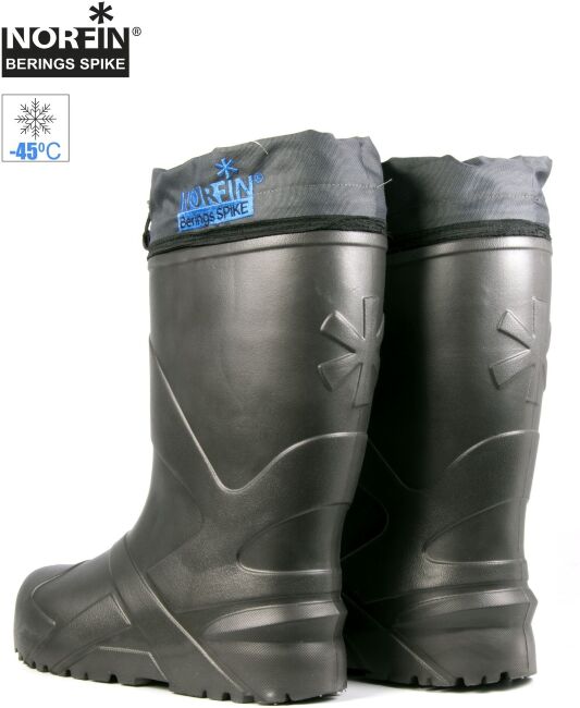 Сапоги зим. Norfin BERINGS SPIKE с манж. и шипами антрац. -45С EVA р.44-45 Сапоги зим. Norfin BERINGS SPIKE с манж. и шипами антрац. -45С EVA р.44-45