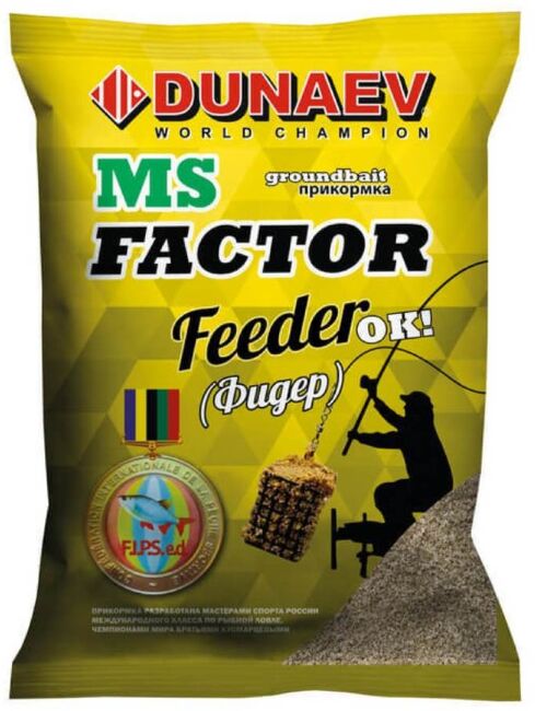 Прикормка DUNAEV MS Factor 1кг Фидер