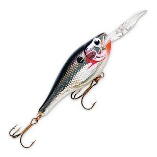 Воблер RAPALA Shad Rap RS плавающий 5см 9гр 2.1-3.3м SRRS05-S Воблер RAPALA Shad Rap RS плавающий 5см 9гр 2.1-3.3м SRRS05-S