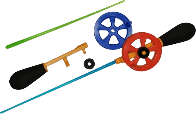 Удочка зимняя WESTMAN Скелетон ручка неопрен 55