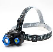 Фонарь налобный "СИБИРСКИЙ СЛЕДОПЫТ-Люкс", 1 LED + 2 COB, zoom, аккум.1x2000mAh/120/ PF-PFL-HL32 Фонарь налобный "СИБИРСКИЙ СЛЕДОПЫТ-Люкс", 1 LED + 2 COB, zoom, аккум.1x2000mAh/120/ PF-PFL-HL32