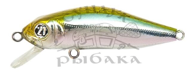 Воблер PONTOON21 CrackJack 78SP-MR 78мм 11гр 1.3-1.7м 012 Wakasagi HM