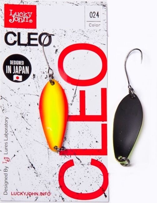 Блесна колеблющаяся Lucky John CLEO длин.34мм/03,5г 024 LJCL35-024