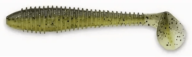 Виброхвост KEITECH Swing Impact FAT 5.8" EA#07 Watermelon PP/Yellow 15см 15гр 4шт/уп