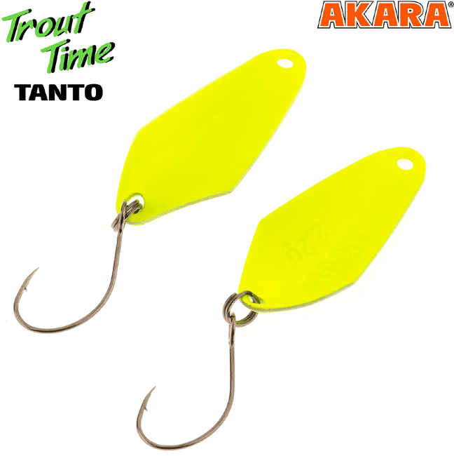 Блесна колеблющаяся AKARA Trout Time Tanto 30мм 2.8гр #61