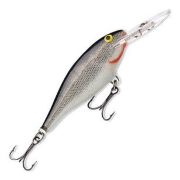 Воблер RAPALA Shad Rap плавающий 8см 11гр 2.4-4.5м SR08-S