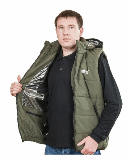 Жилетка зимняя Payer "Партизан" хаки р.48-50