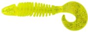 Твистер ALLVEGA Bony Grub 8см 5.2гр 6шт/уп #001 chartreuse Твистер ALLVEGA Bony Grub 8см 5.2гр 6шт/уп #001 chartreuse