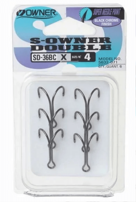 Крючок двойной OWNER 5632BC-04 SD-36BC черный кован 6шт/уп Крючок двойной OWNER 5632BC-04 SD-36BC черный кован 6шт/уп