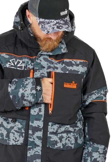 Костюм зим. Norfin DISCOVERY 3 CAMO 01 р.S