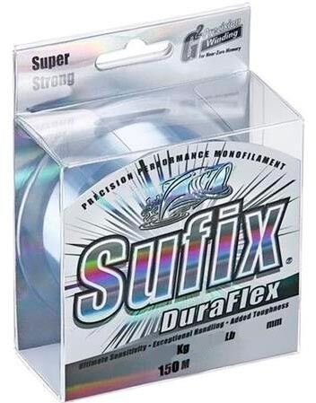 Леска монофил SUFIX Duraflex 150м 0.35мм 13кг