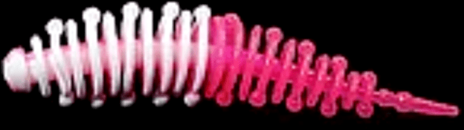 Силикон приманка BORODA BAITS Ayra Jr DC 45мм 0.6гр Белый Ярко-роз Сыр 12шт/уп